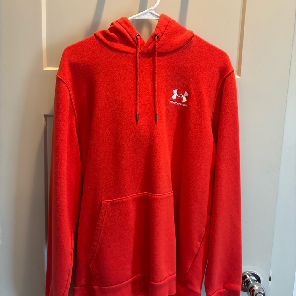 LG Men's Bright Red Pullover Hoodie